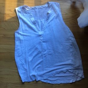 GAP white tank blouse